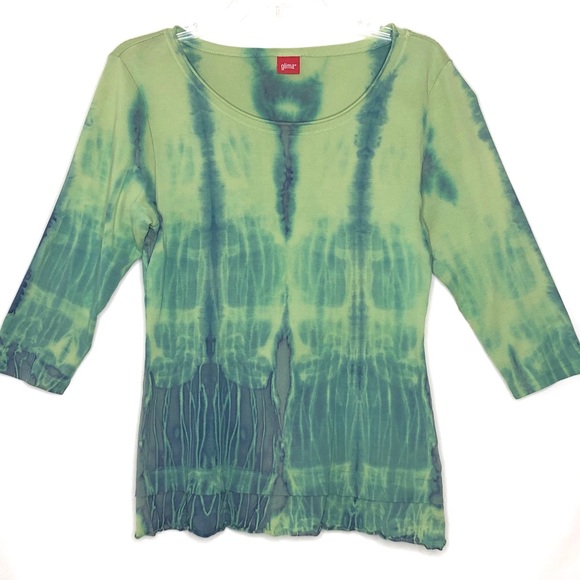 Glima Tie Dye Style Top - Picture 1 of 8